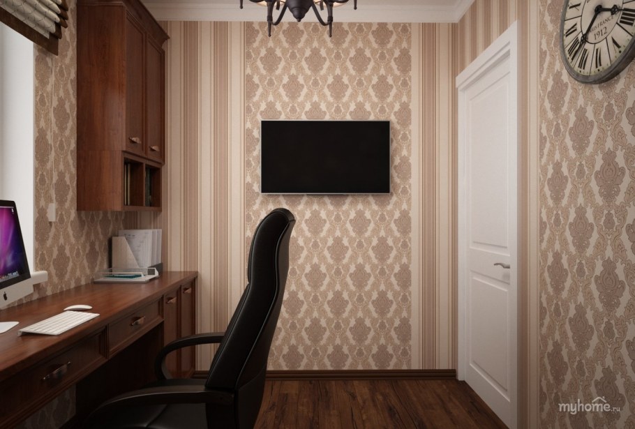 Классический интерьер кабинета