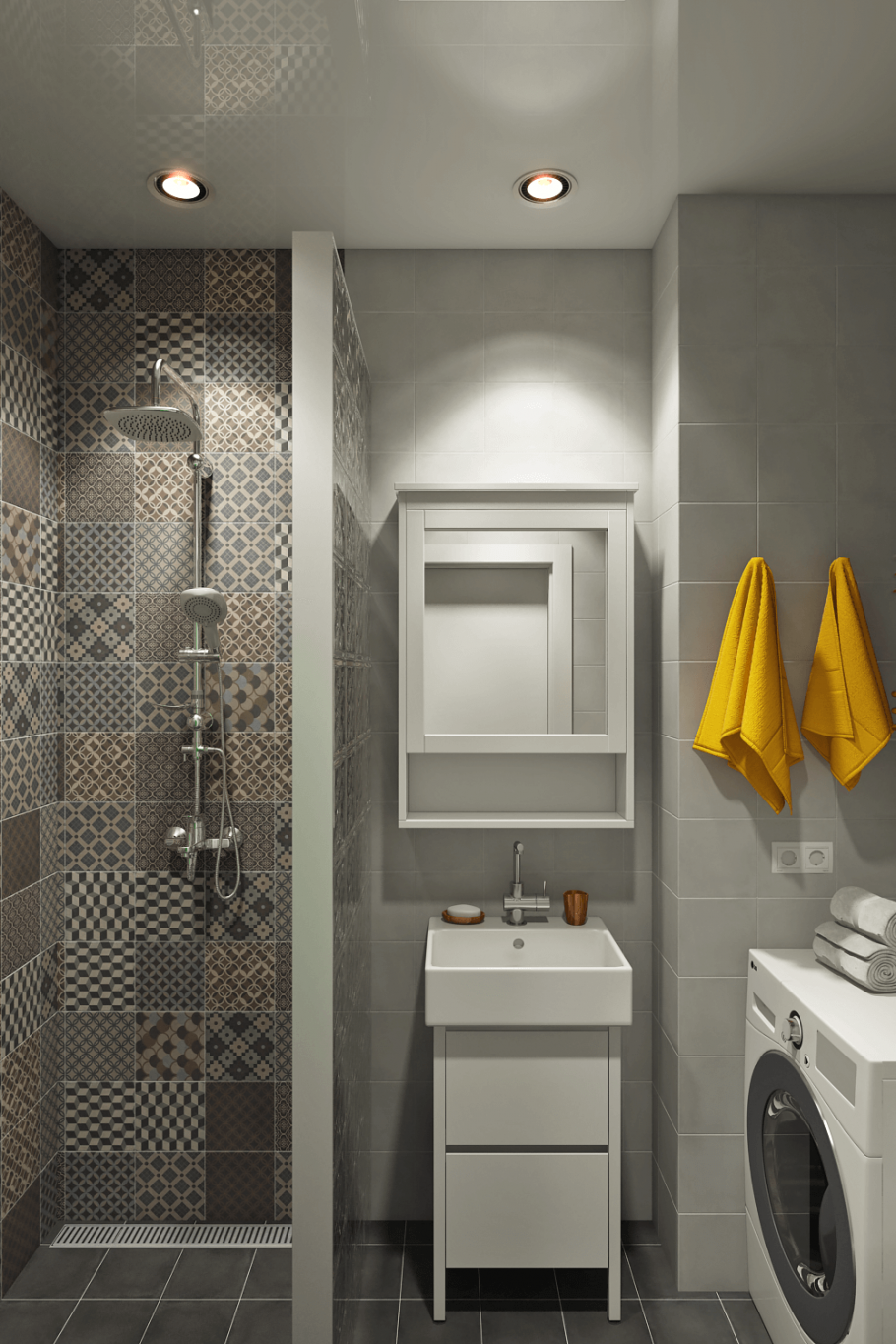 Совмещённый санузел 5 кв