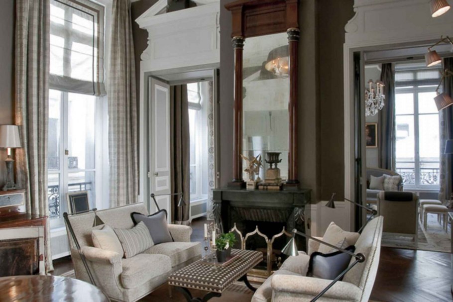 Паризьен стиль в интерьере