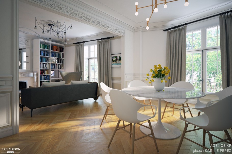 Ле Паризьен стиль в интерьере