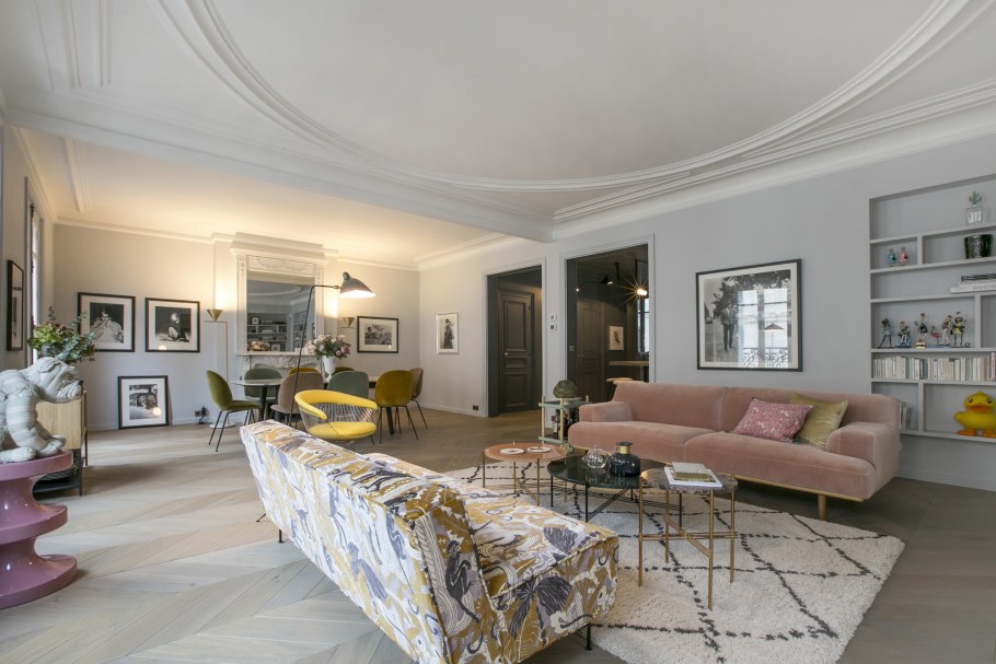 Паризьен стиль в интерьере