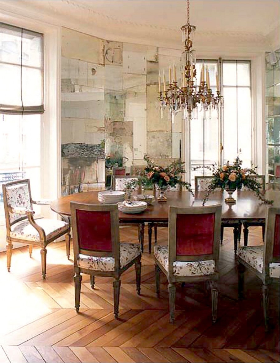 Парижский стиль в интерьере