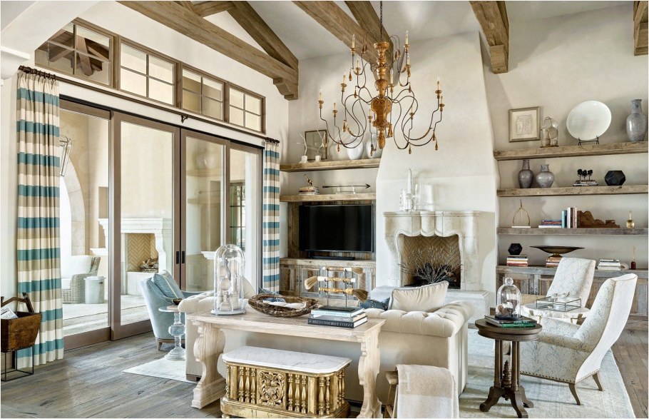 Средиземноморский Кантри стиль в интерьере