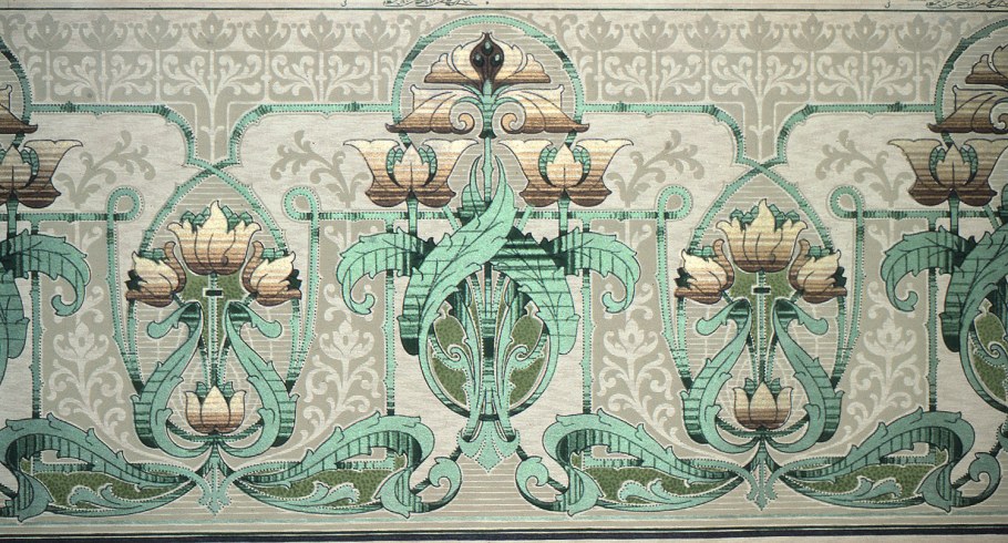 Обои в стиле арт нуво
