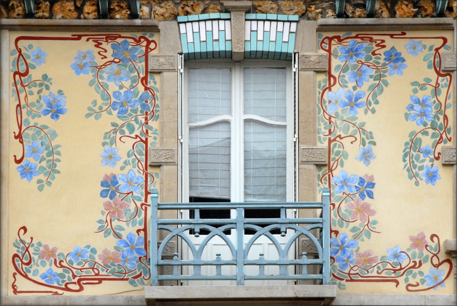 Роспись стен в стиле Модерн