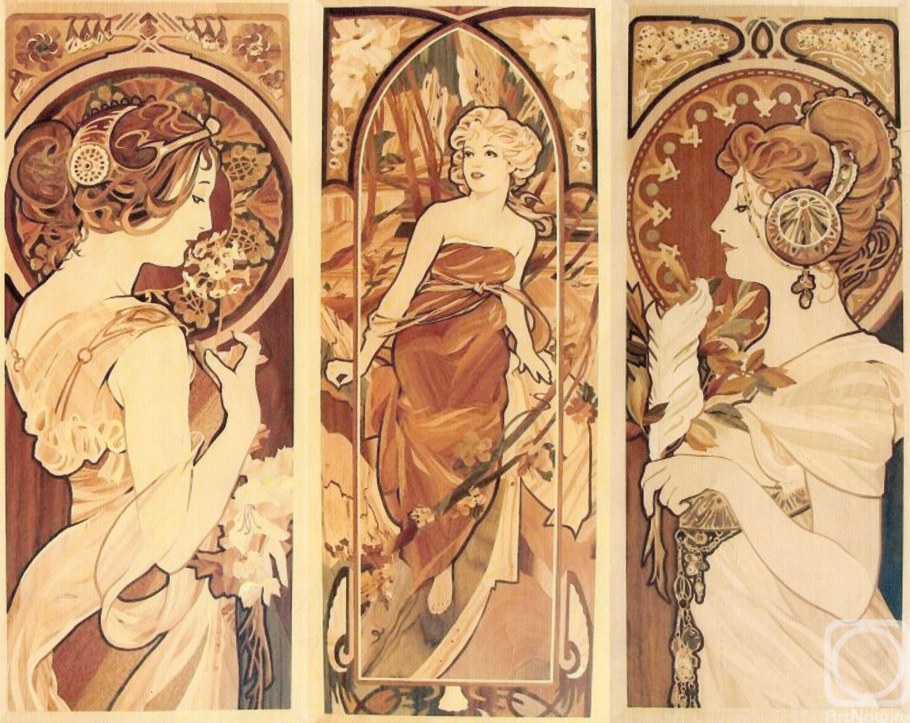 Маркетри Альфонс Муха