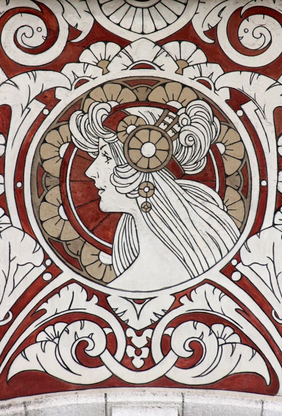 Особняк Тасселя в Брюсселе лестница