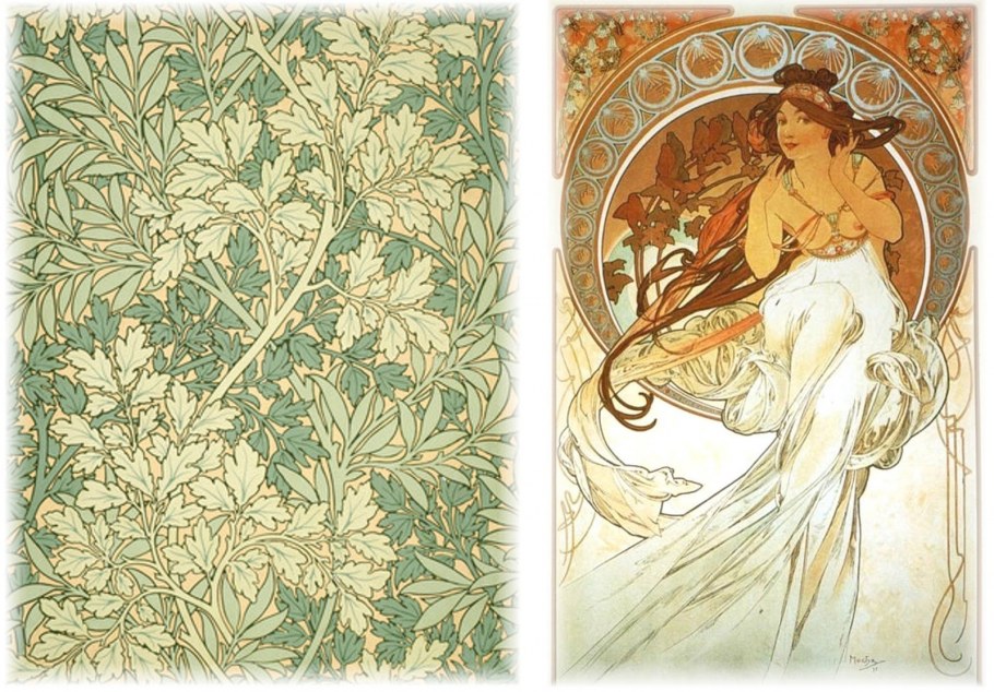 Ар нуво (арт нуво) в интерьере