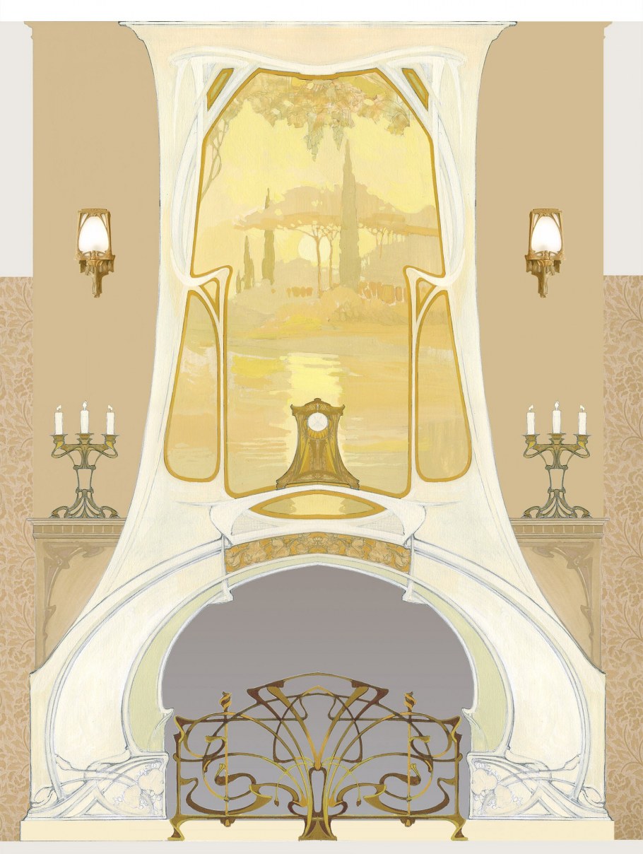 Альфонс Муха арт нуво