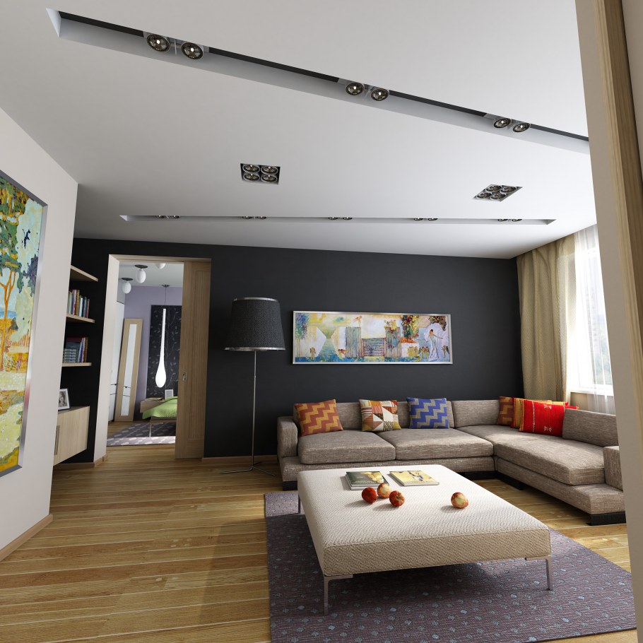 Карданные светильники в интерьере