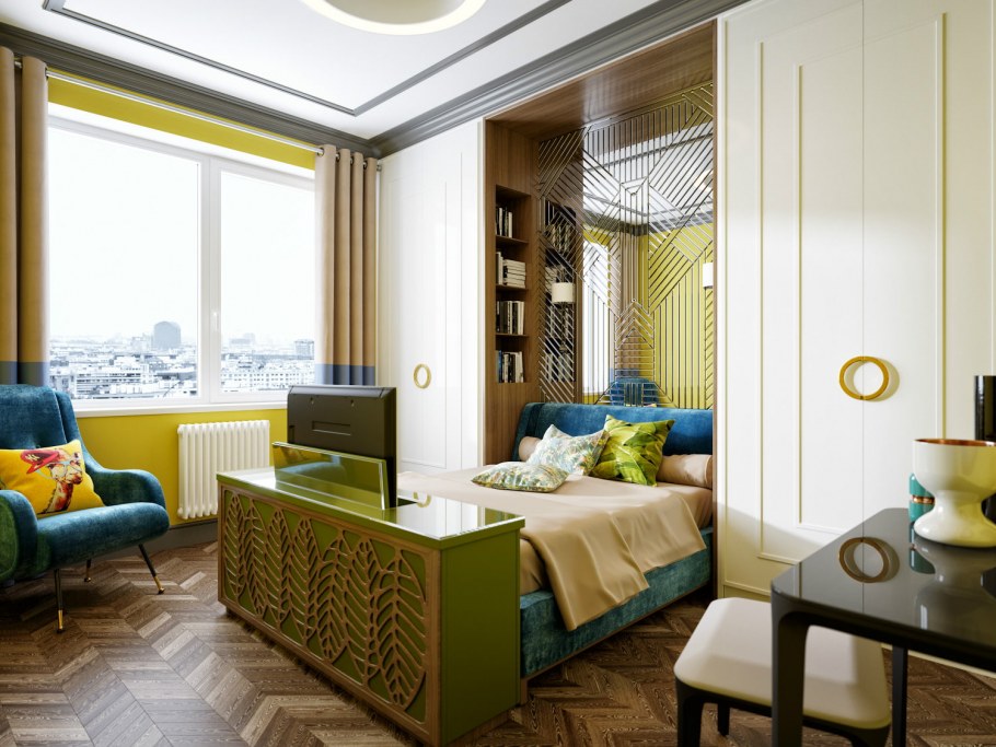 Французская Эклектика в интерьере