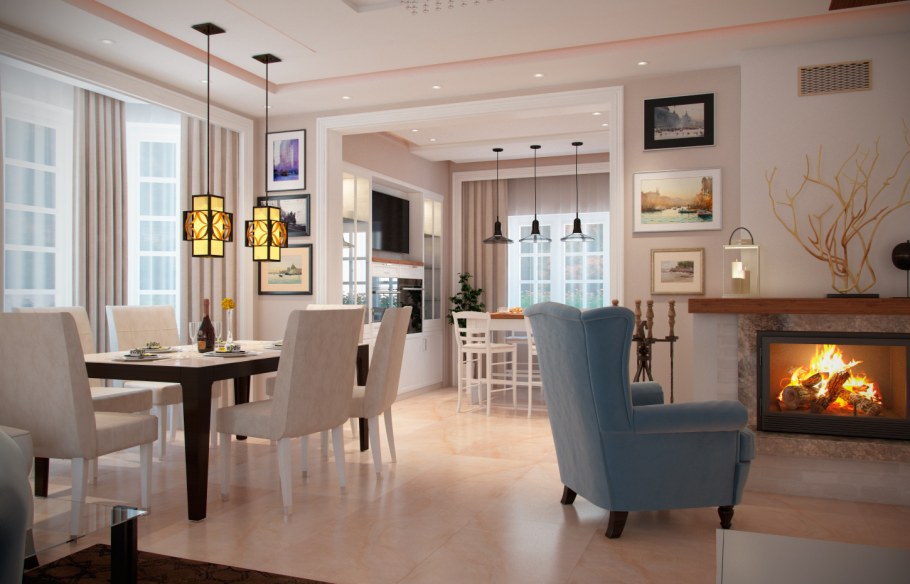 Гостиная в хрущевке