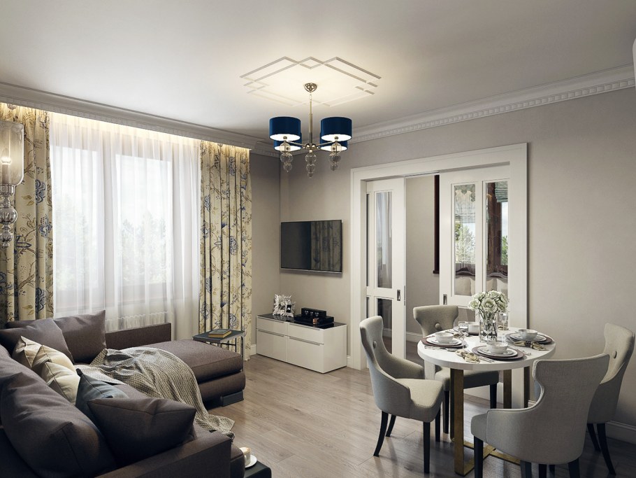 Комната 17 кв м дизайн гостиная