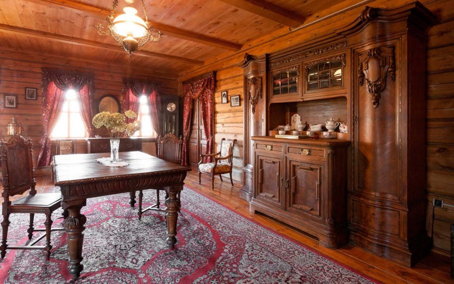 Усадьба в деревянном стиле