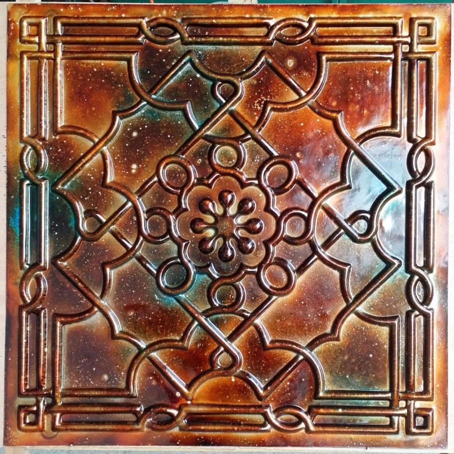 Декоративные панели из меди