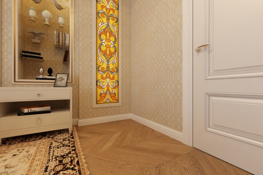 Плинтус в интерьере