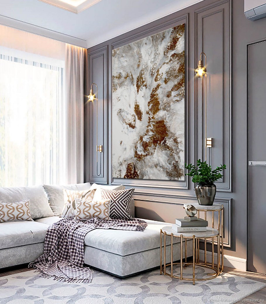 Аффреско фрески в интерьере