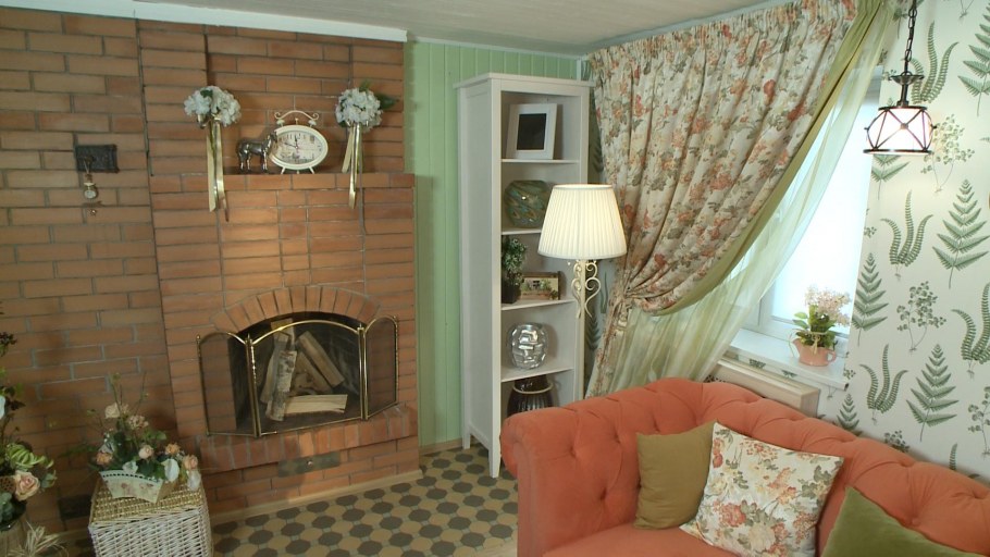 Гостиная Прованс на даче