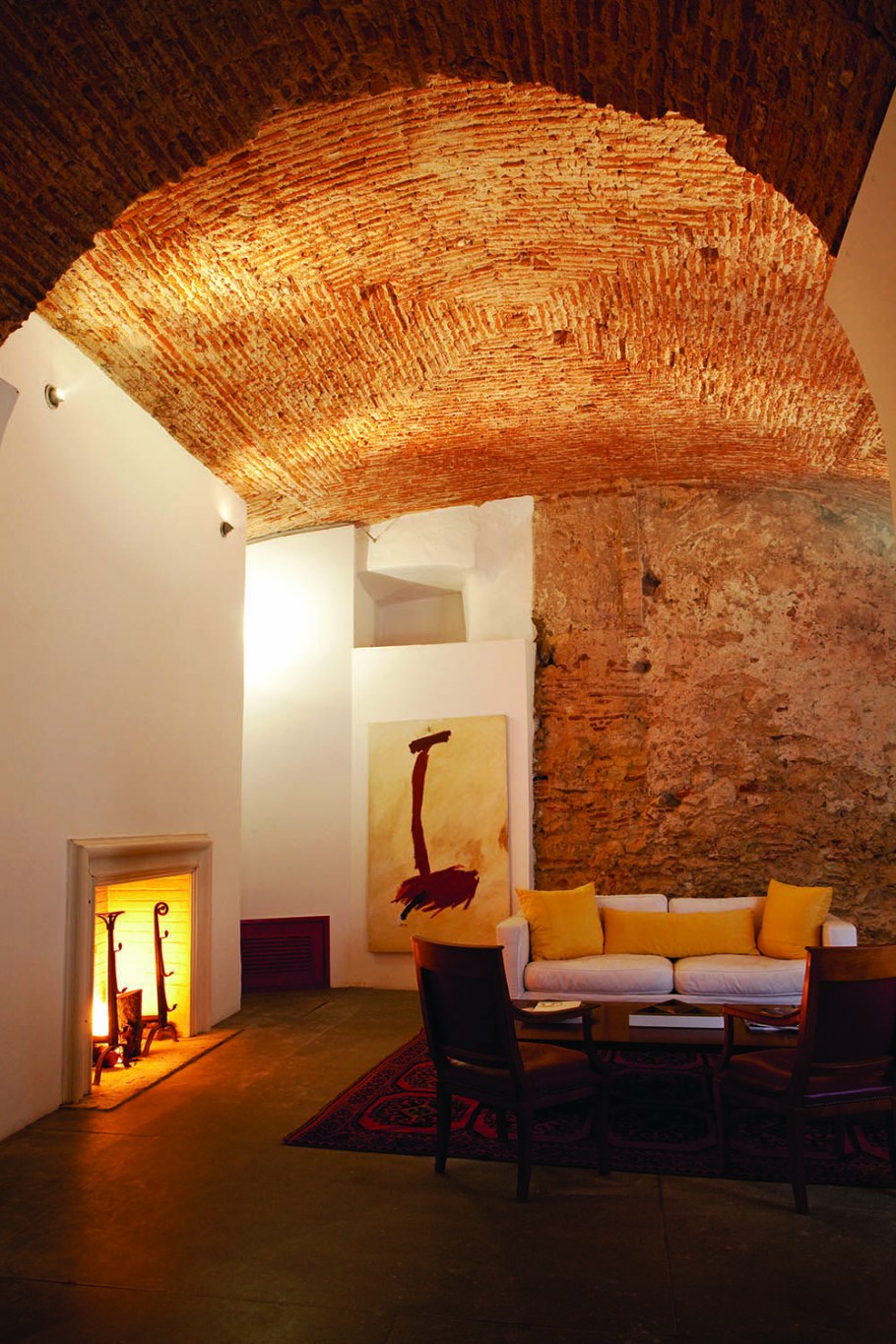 Арочный потолок в квартире