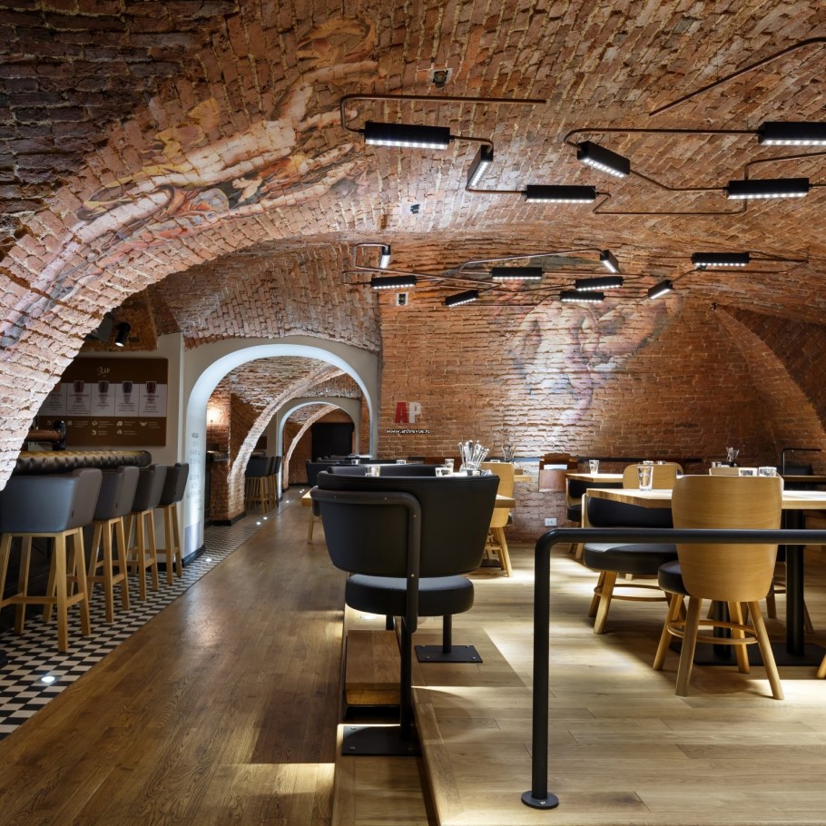 Освещение сводчатого потолка