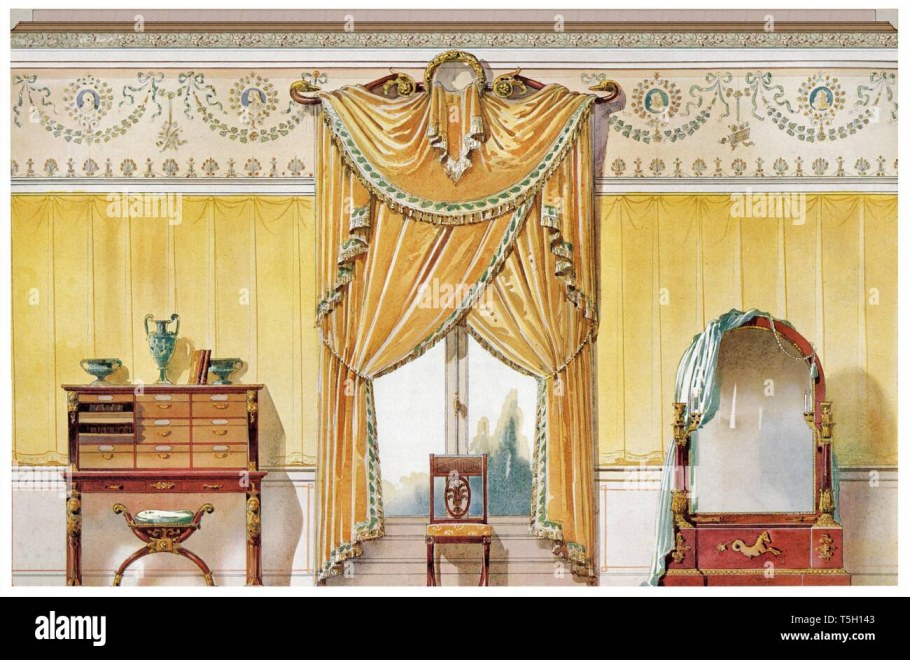 Интерьер стиля Ампир 18 века