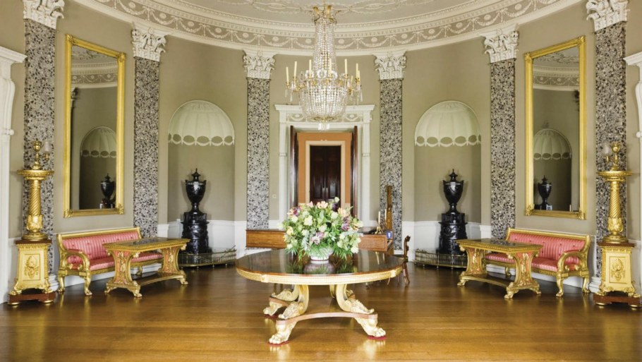 Усадьба в стиле Ампир 19 век интерьеры