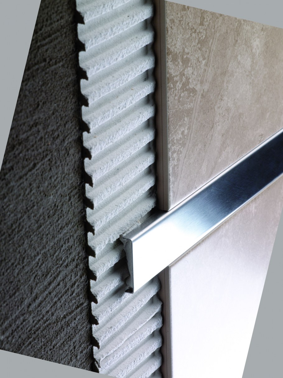 Профиль для кафеля Butech b72141201 Pro-telo inox cepillado