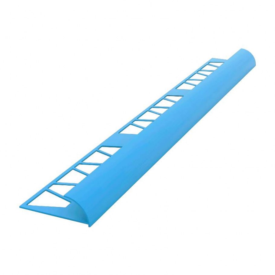 Раскладка под плитку 7-8мм наруж.2,5м белый (50шт/уп)