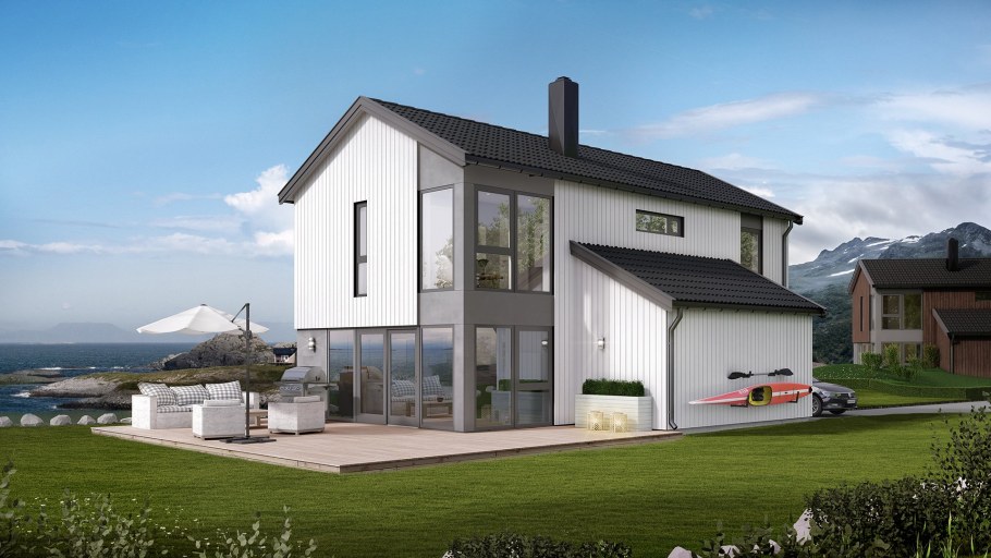 Норвежский минидом