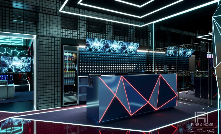 Дизайн Кибер клуба