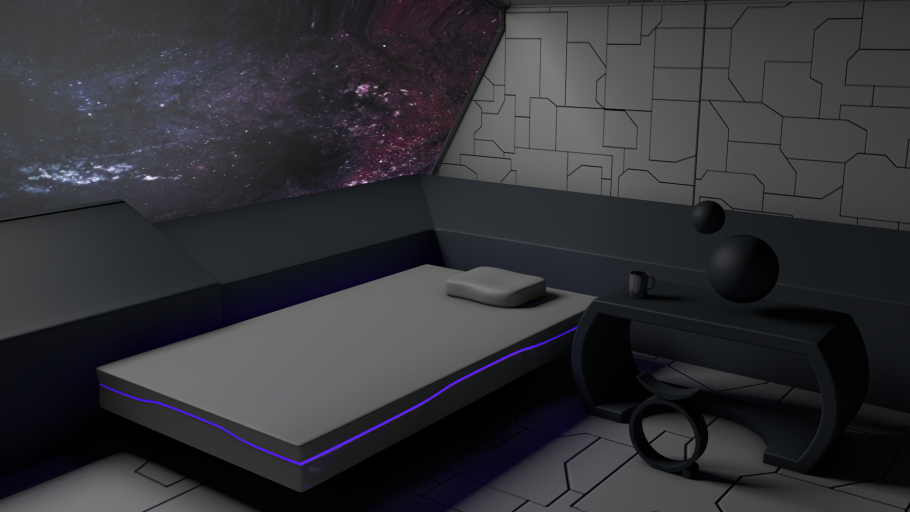 Комната космического корабля