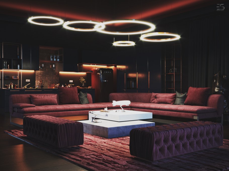 Киберпанк мебель