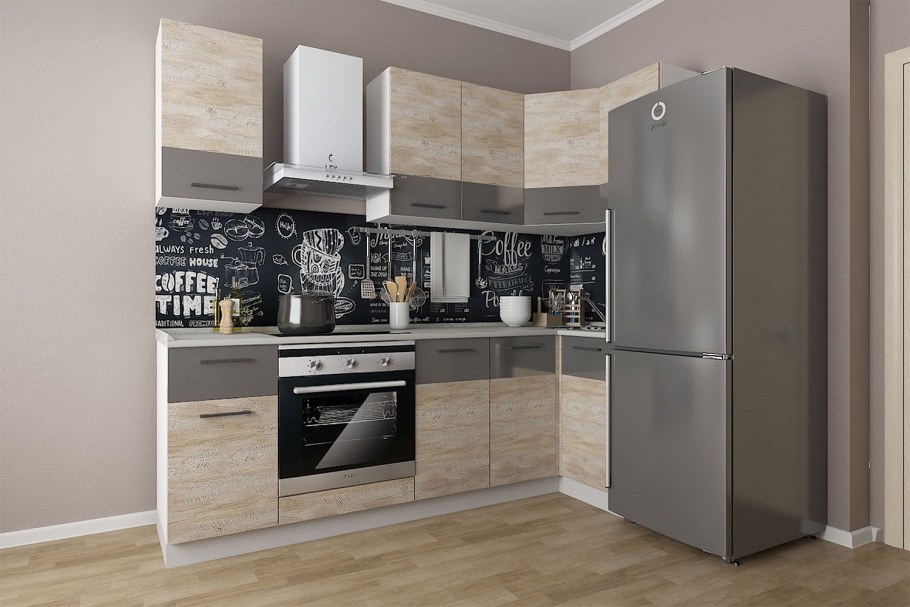 Кухонный гарнитур лофт хофф