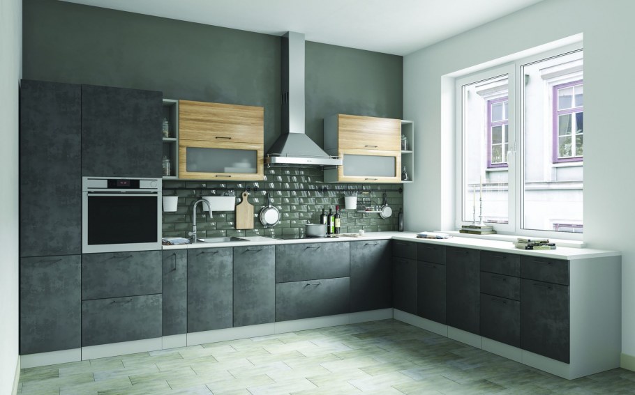 Модульная кухня лофт ДСВ