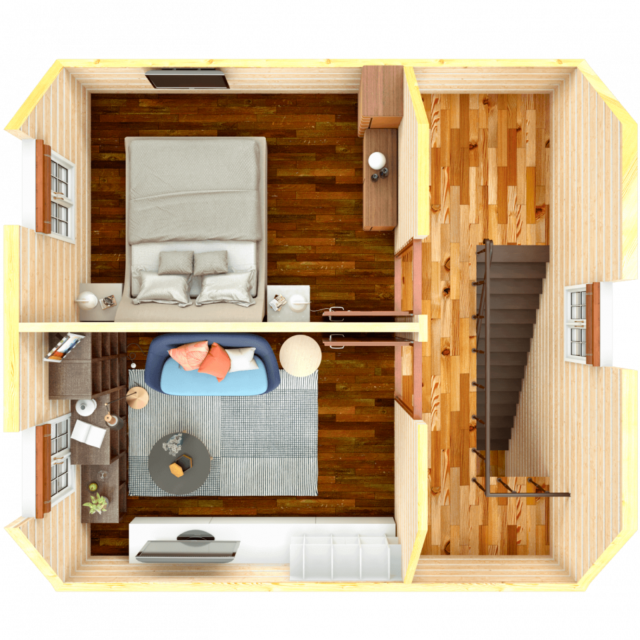 Внутренняя планировка дачного дома