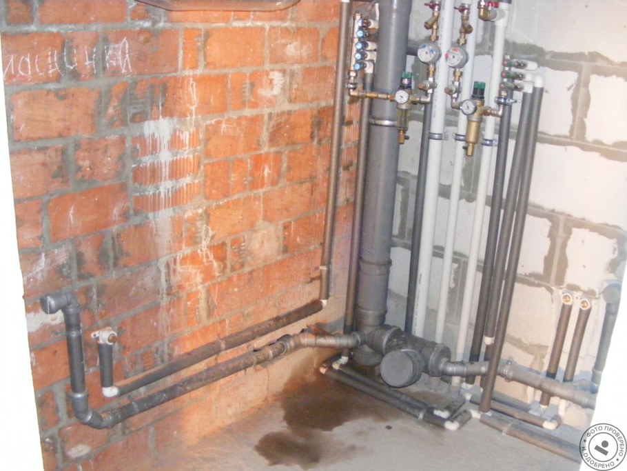 Монтаж водопровода в новостройке