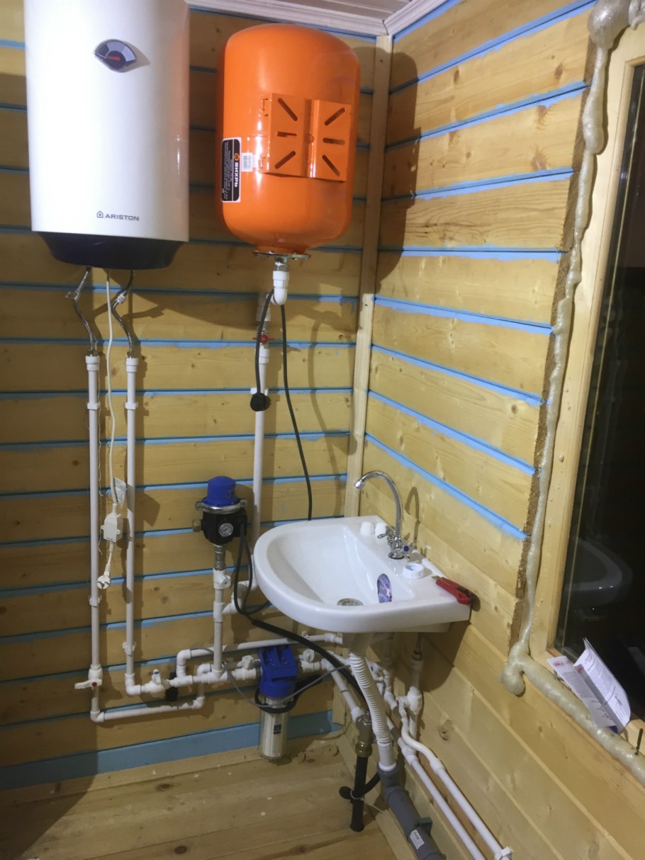 Разводка водопровода в частном доме