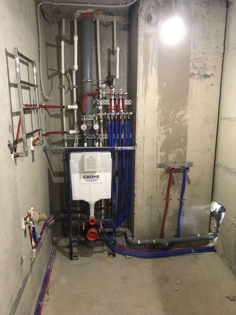 Коллекторная разводка труб