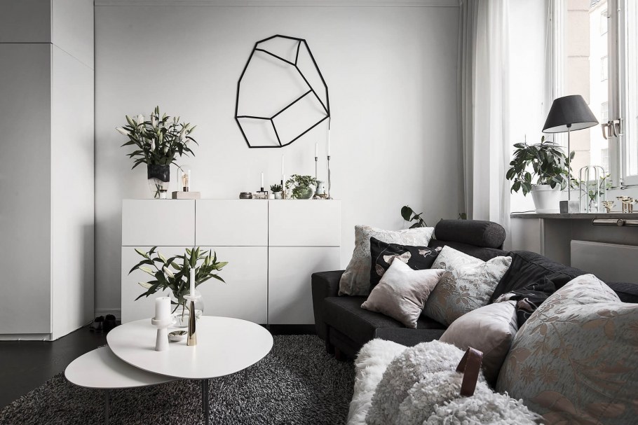 Белые детали в интерьере