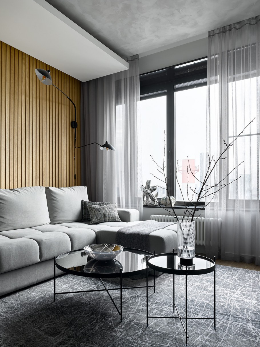 Современный дизайн монохром