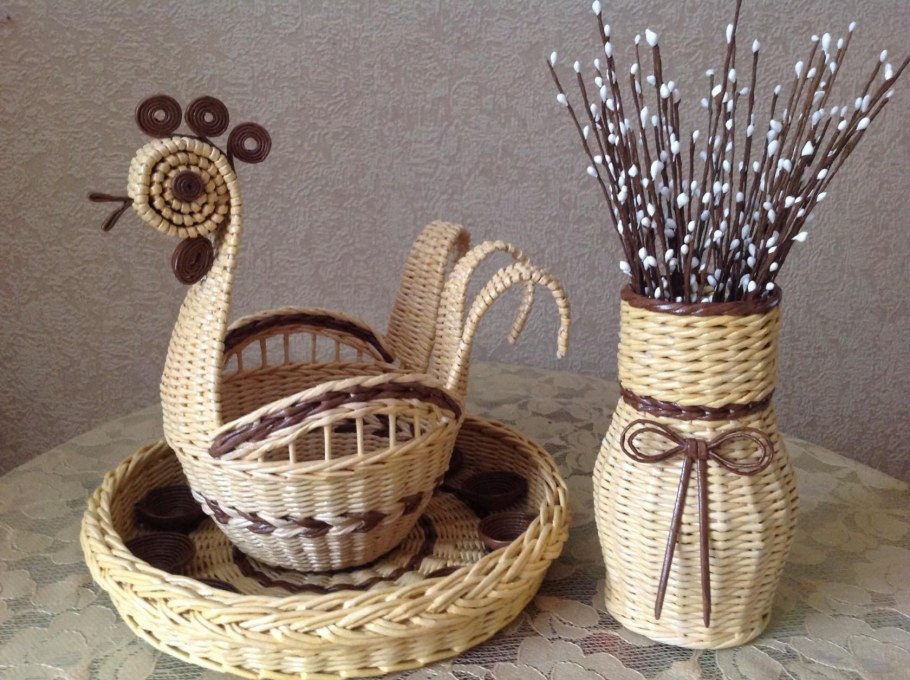 Изделия из бумажной лозы