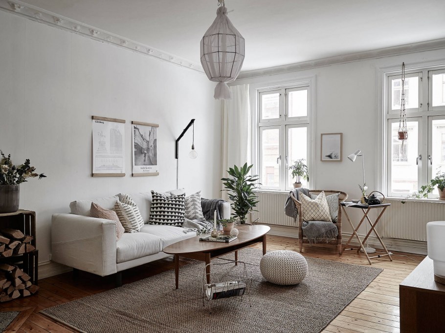 Сканди интерьер