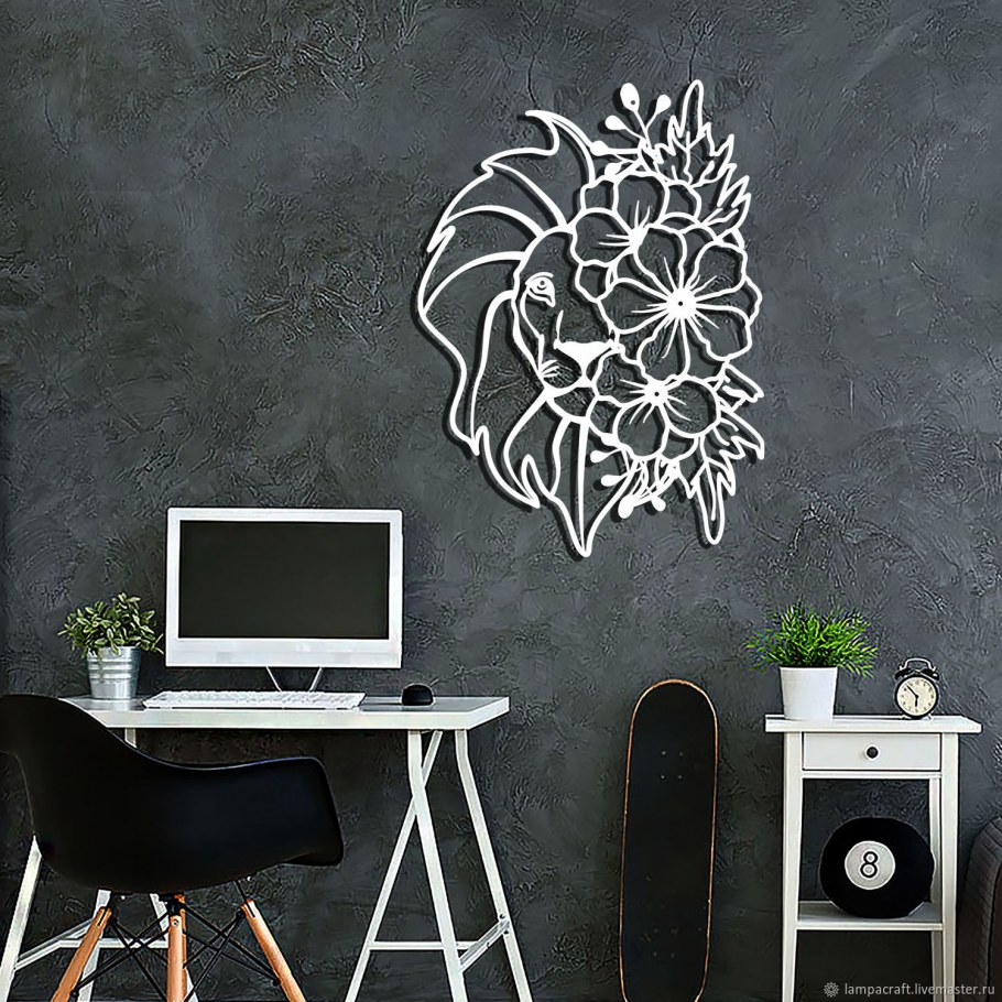 Модульное панно из дерева