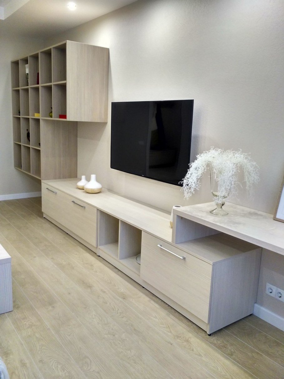 Тумба под телевизор со столом