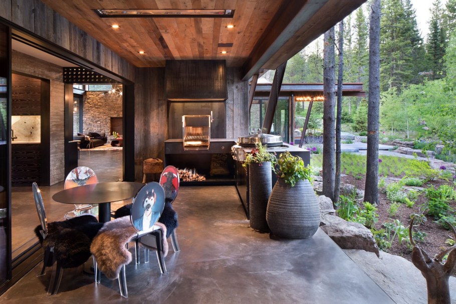 Летние кухни в горах