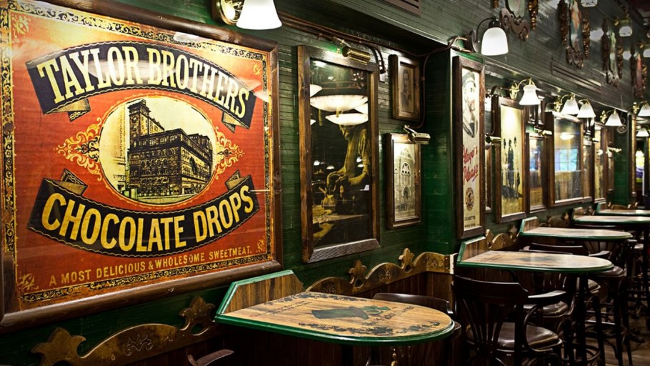 Irish pub интерьер