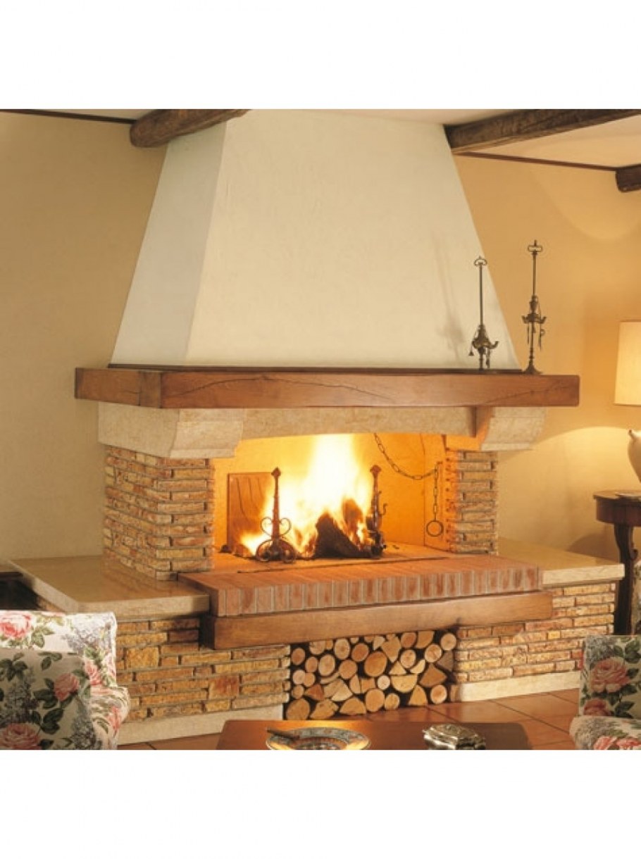 Открытый камин