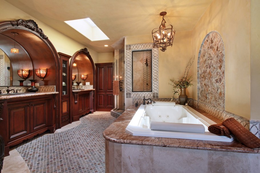 Интерьер ванной комнаты