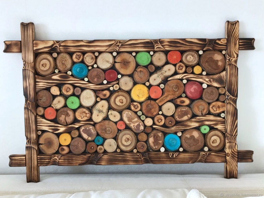 Сухое дерево в интерьере