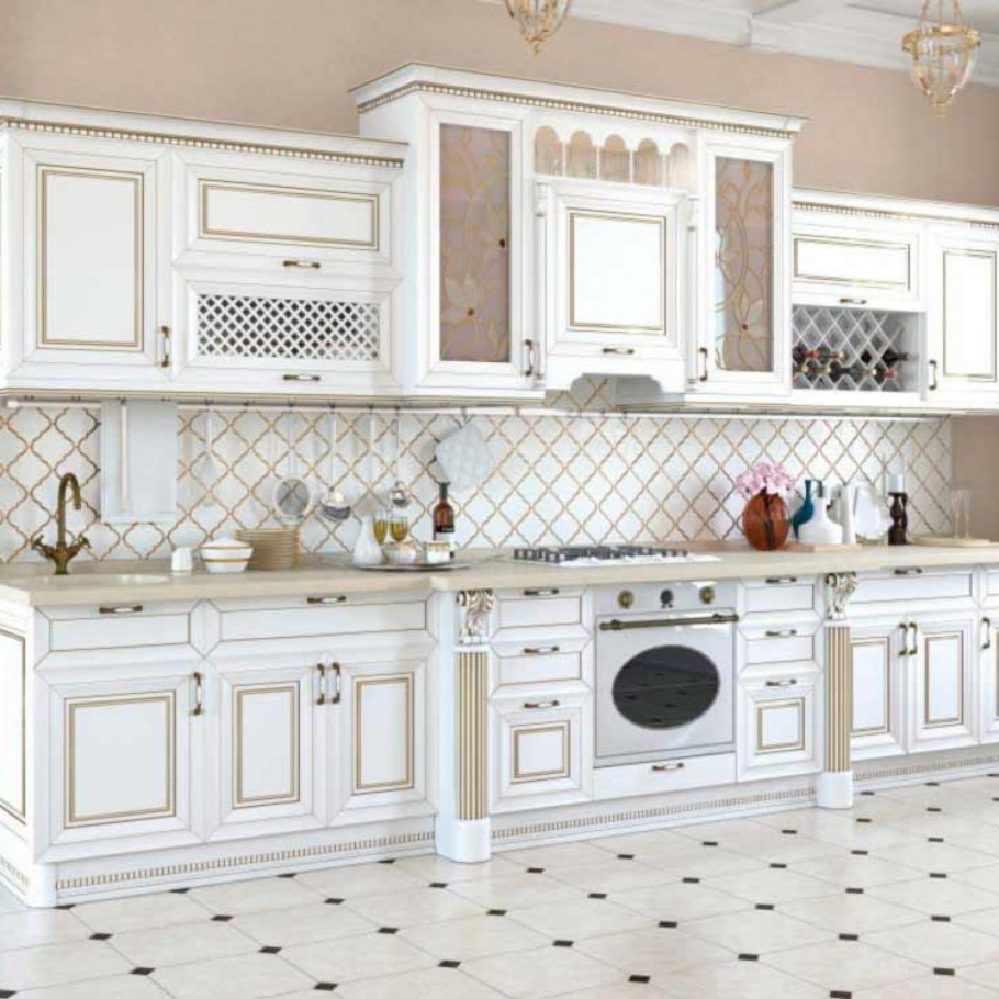 Кухонный гарнитур Прага Сурская мебель